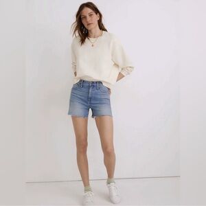 Madewell High-Rise Denim Shorts - Size 27